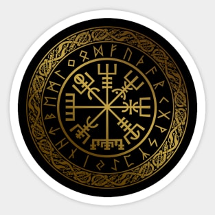 Vegvisir - Viking  Navigation Compass Sticker